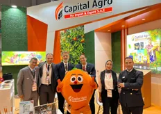 Capital Agro with second from left Tamer Magdy.
